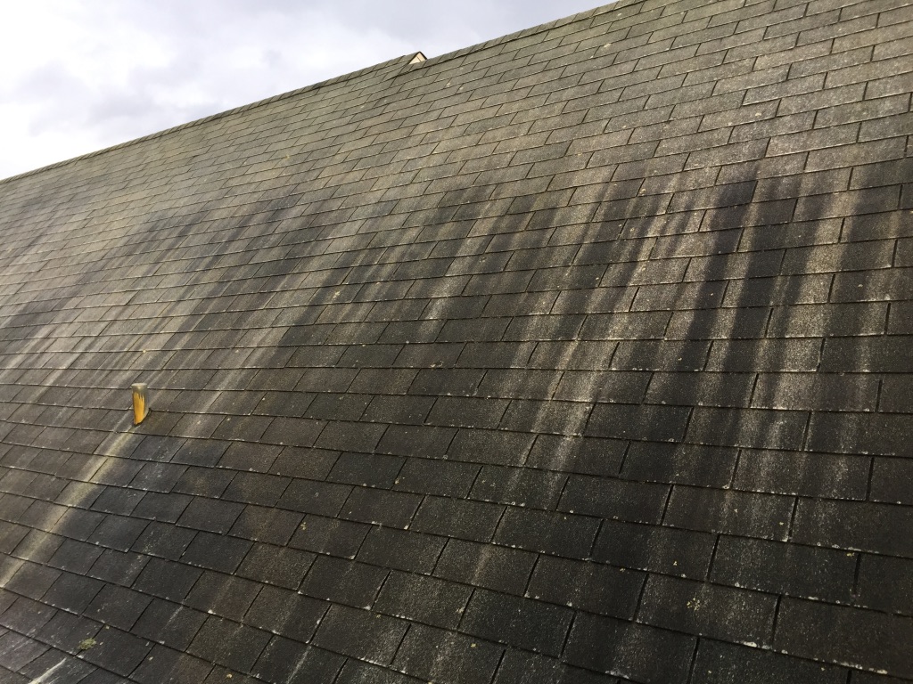 Clean home exterior surface
